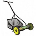 Mow Joe (16") 4-Blade Reel Mower w/ Catcher