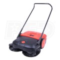 Haaga (30") Triple Brush Push Power Sweeper