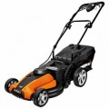 WORX (17") 24-Volt Intellicut Cordless Electric Push Mower